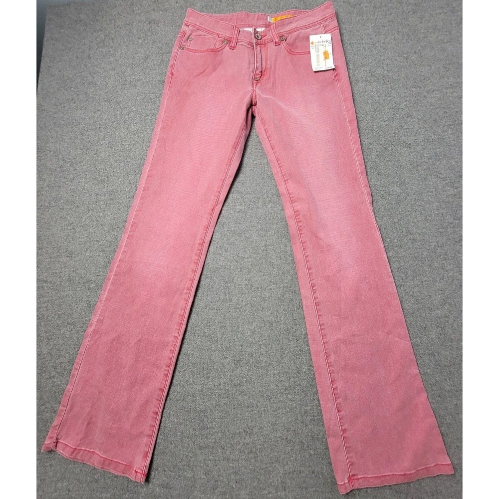 Akdmks Women's Pink‎ Bootcut Jeans Tag 27 Measured 29x31.5 Y2K NWT